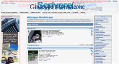 Desktop Screenshot of giuseppemonteleone.scrivere.info