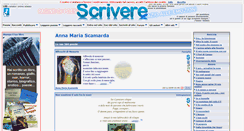 Desktop Screenshot of annamariascamarda.scrivere.info