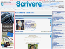 Tablet Screenshot of annamariascamarda.scrivere.info