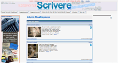 Desktop Screenshot of liberamastropaolo.scrivere.info