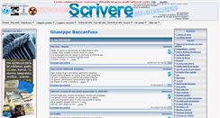 Desktop Screenshot of giuseppeboccanfuso.scrivere.info