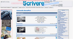 Desktop Screenshot of antonellabonaffini.scrivere.info