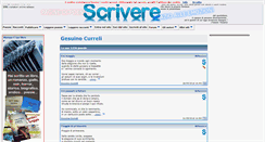 Desktop Screenshot of gesuinocurreli.scrivere.info