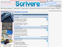 Tablet Screenshot of gesuinocurreli.scrivere.info