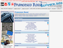 Tablet Screenshot of francescorossi.scrivere.info
